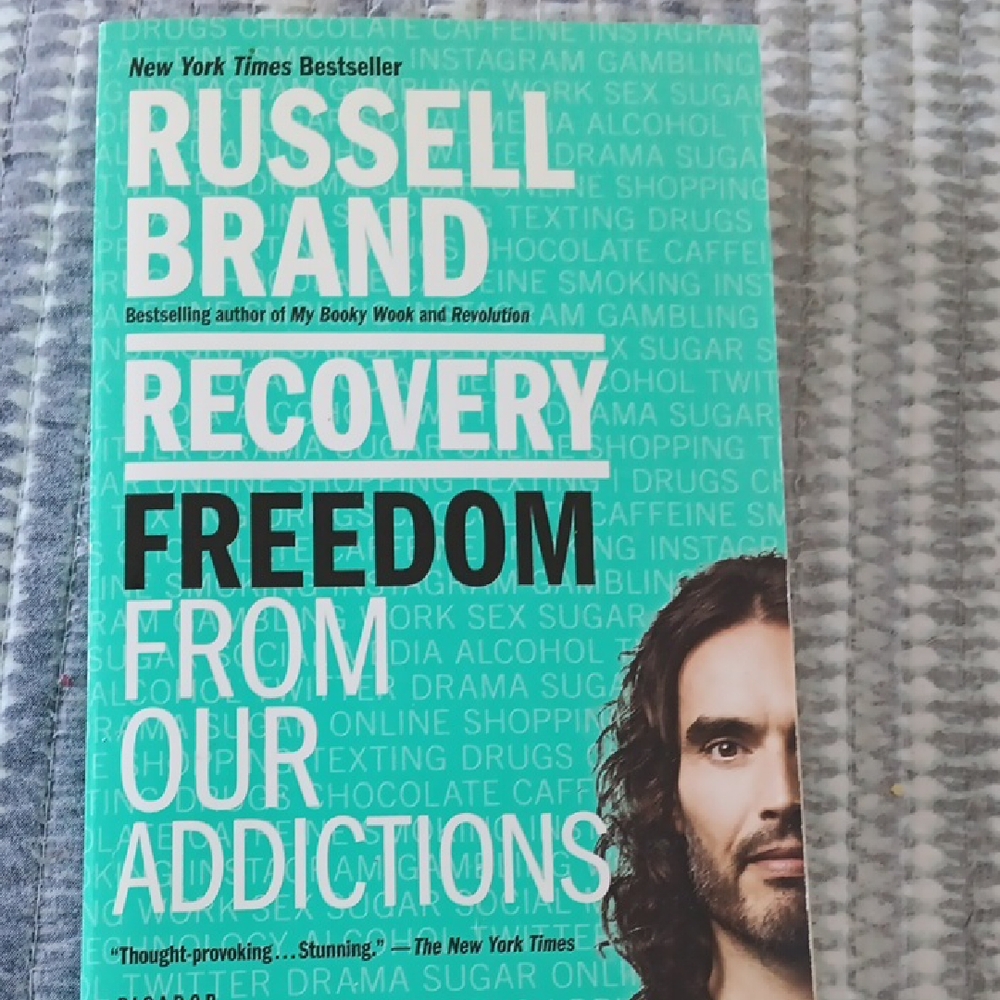 3/$15 Russell Brand Book - Recovery Freedom From Our Addictions